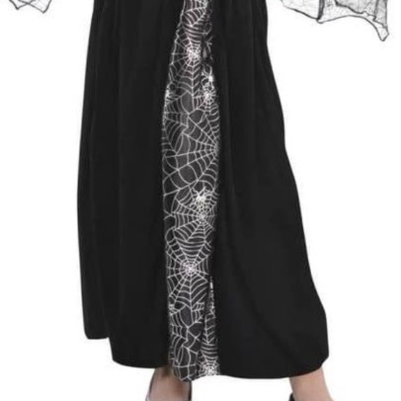 BRAND NEW girl dark countess vampire witch themed halloween costume size S 4-6 - Picture 4 of 7